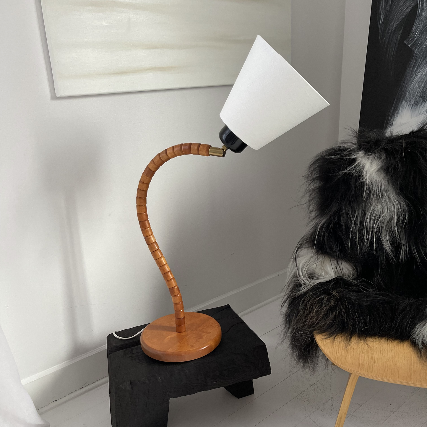 Set of 2 Vintage Swedish Swedish Table Lamps by MARKSLÖJD